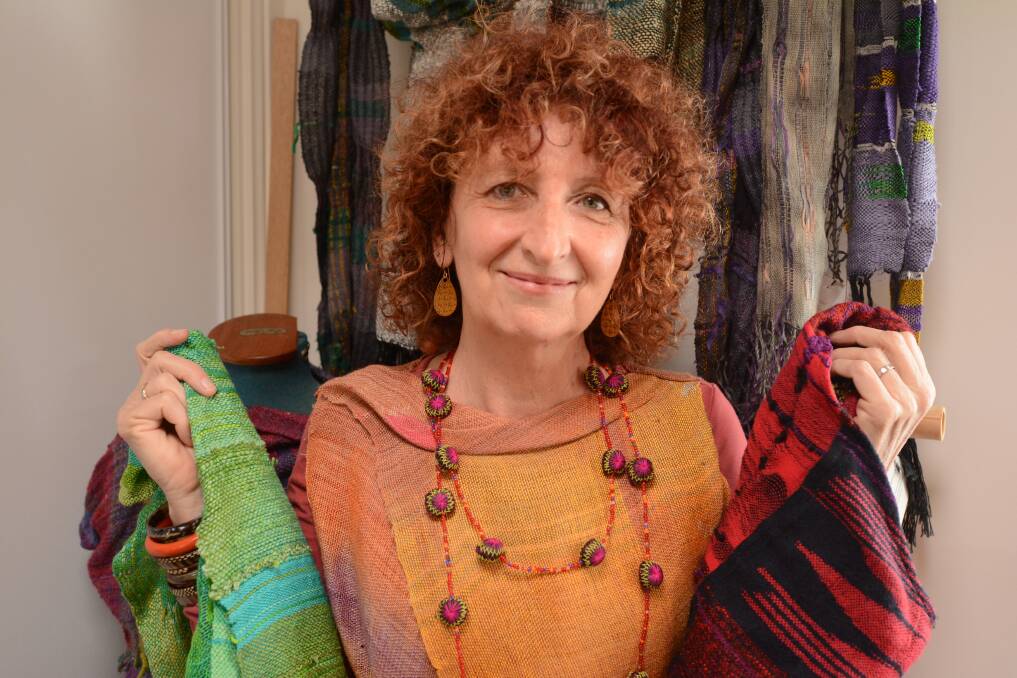 Kaz Madigan makes cloths for various purposes, but said clothing is her big thing.