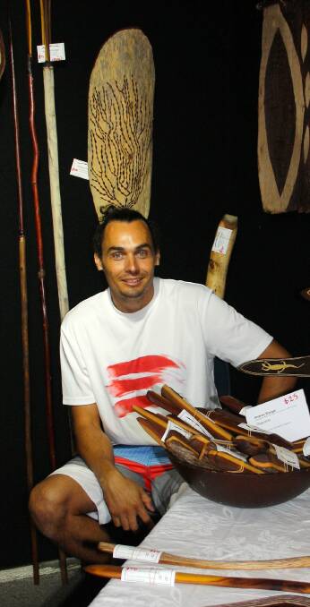Indigenous art: Andrew Snelgar is a finalist in Australia's most prestigious national indigenous art award.