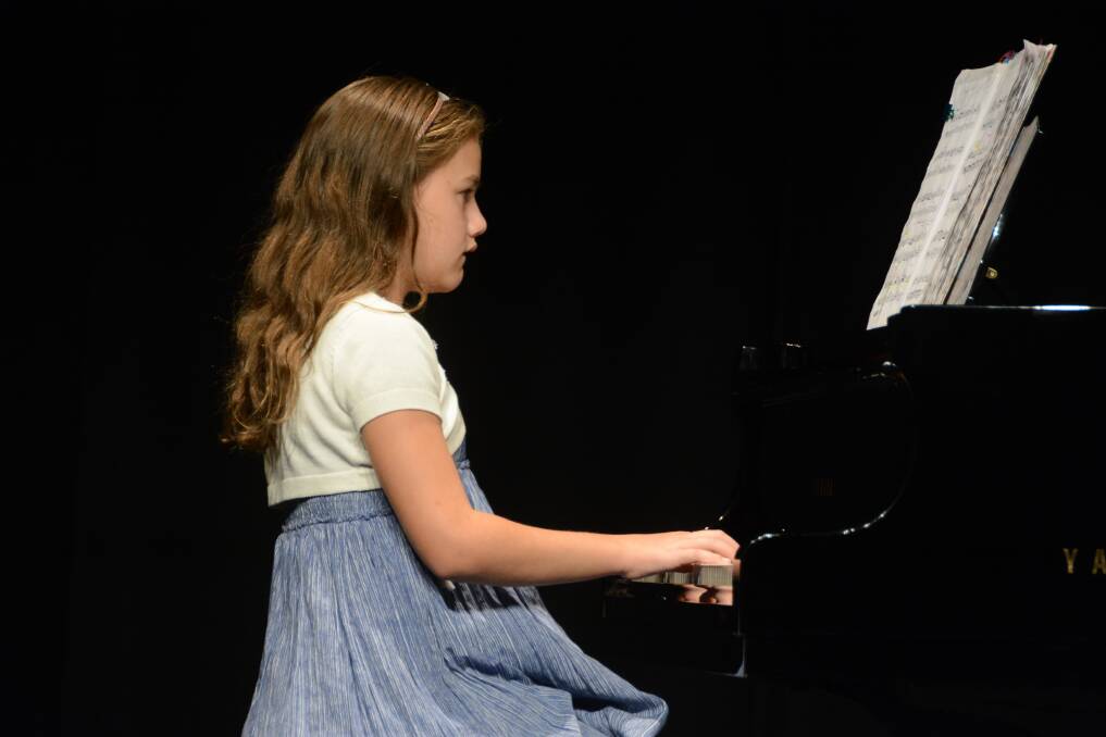 Katie Hilberts was the winner of the Piano Solo TV/Stage/Film 12 years and under section, and placed in other sections.