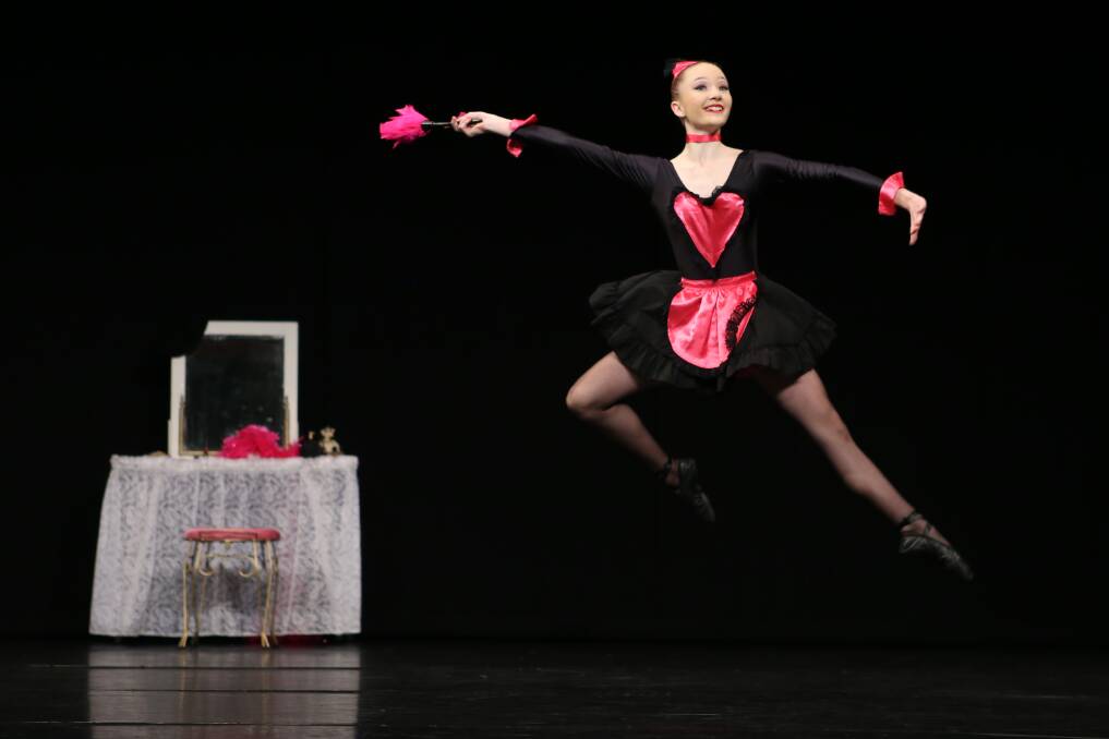 Georgia Gradwell (Newcastle) was the winner of Section 607 Open Character or Demi Character Solo 12 years and under (pictured) and Section 602 Open Classical Ballet Solo 12 years and under.