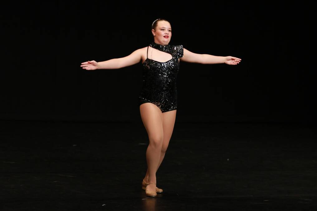Katie Bell (Port Macquarie) was the winner of Section 417 Novice Tap Dance Solo 12 years and under.