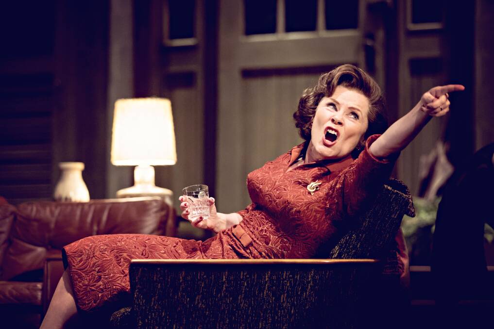 On stage, on screen: Imelda Staunton in Who's Afraid of Virginia Woolf. Photo by Johan Persson.