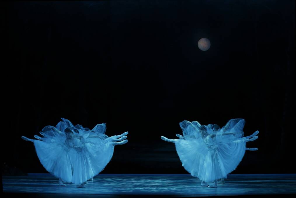 Dancers of The Australian Ballet in Giselle. Photo: Jeff Busby.