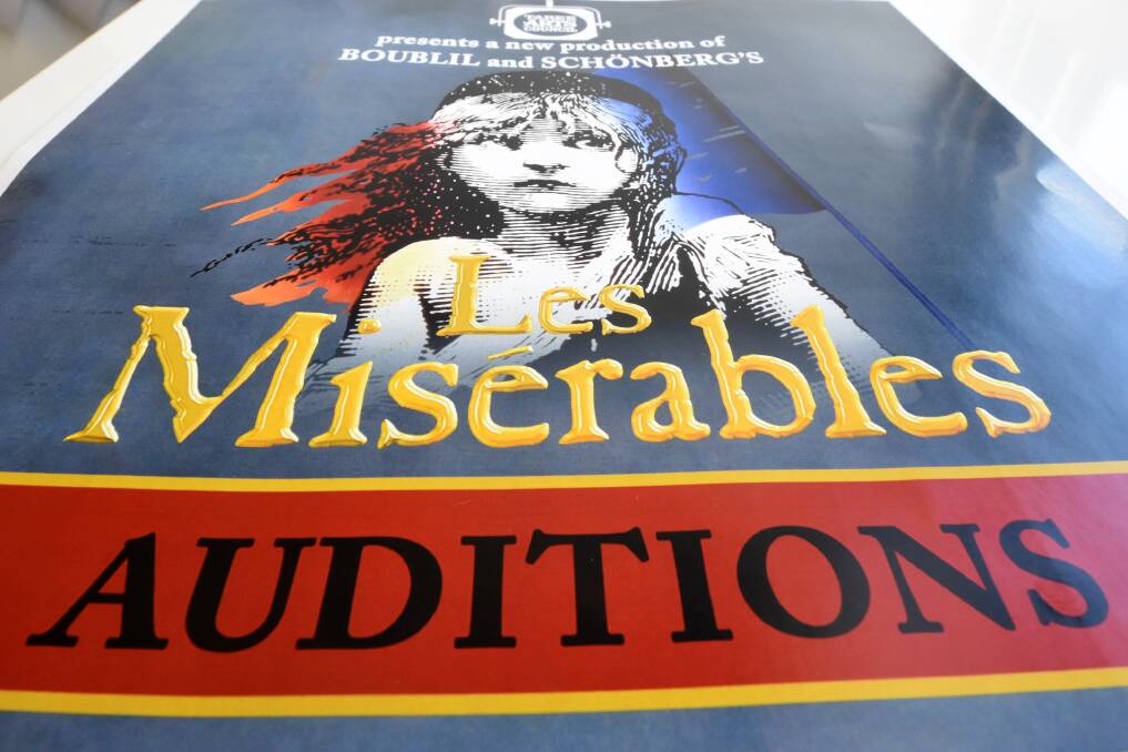 Auditions for Taree Arts Council's production of Les Miserables will be held in March.