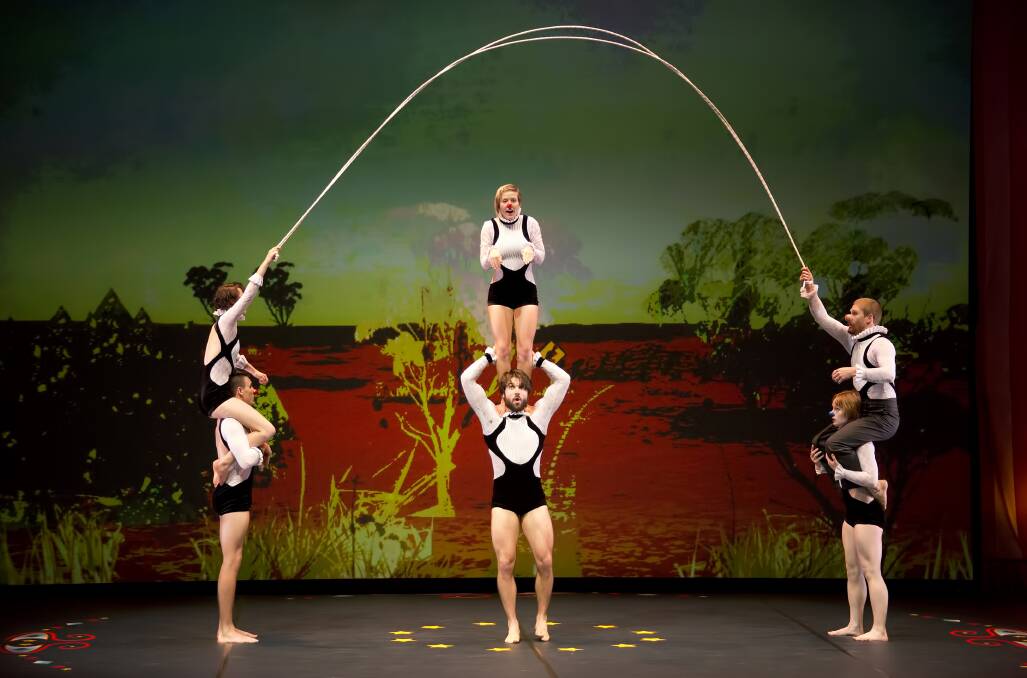 Carnival of the Animals: The Circa acrobats are set to thrill audiences in their upcoming show at the Manning Entertainment Centre. Photo: Justin Nicolas, Atmosphere Photography.