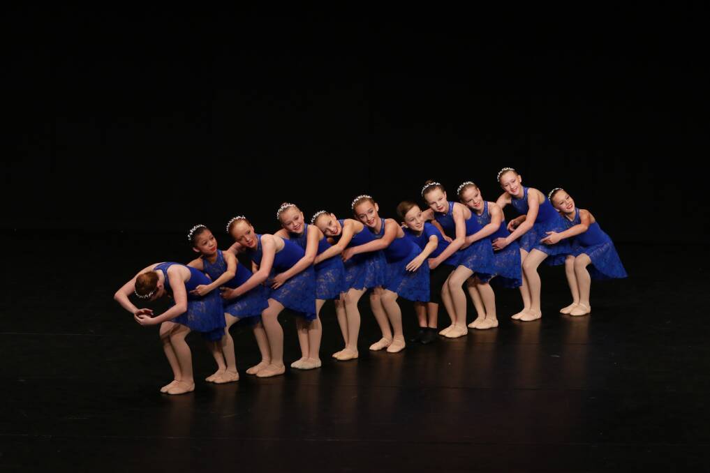 Andrea Rowsell Academy of Dance won Section 709 Open Modern Expressive Group 12 yrs and under.
