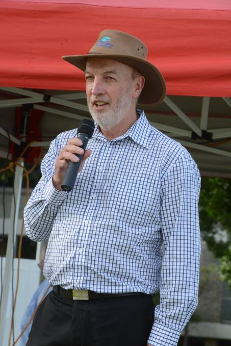 Former Greater Taree City Council general manager Ron Posselt had high praise for the council staff he worked with during his six-and-a-half years in the Manning. He spoke about their efforts at the community farewell of council at Fotheringham Park on June 30 (pictured).