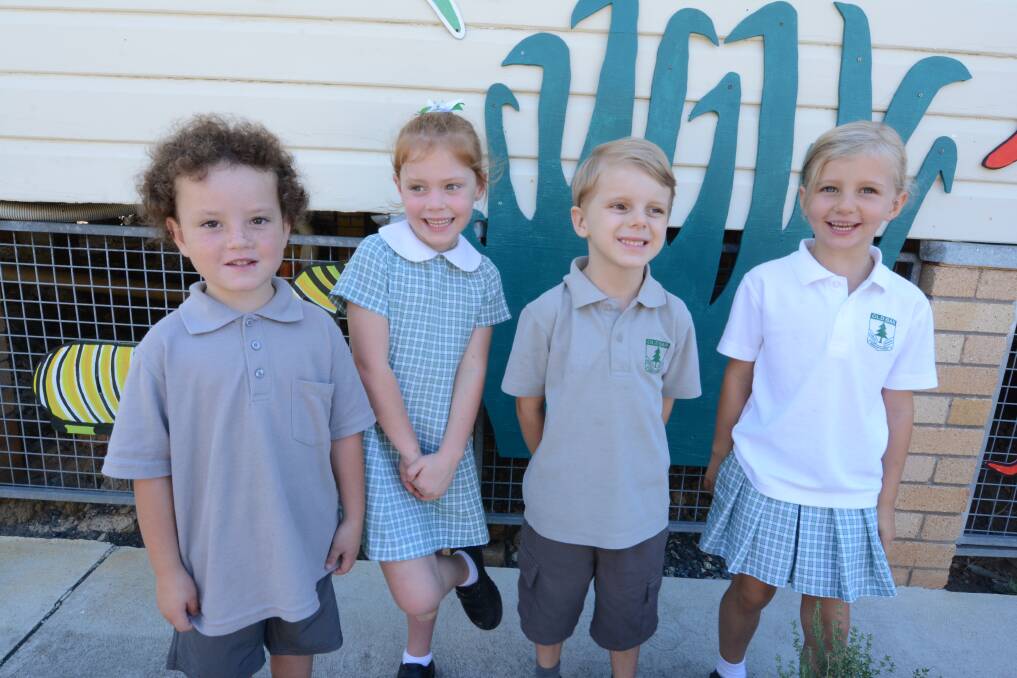 The Manning River Times spoke with kindergarten students Malakai Langeberg, Charlotte McDonald, Nicholas Green and Eva Sansom about what they have been learning and enjoying at school so far. Watch the video above to see what they had to say.