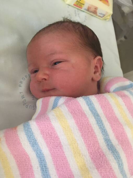 New arrival: Caleb Clifford Albury was born to parents Adam and Emma Albury on July 7 at Manning Hosipital.