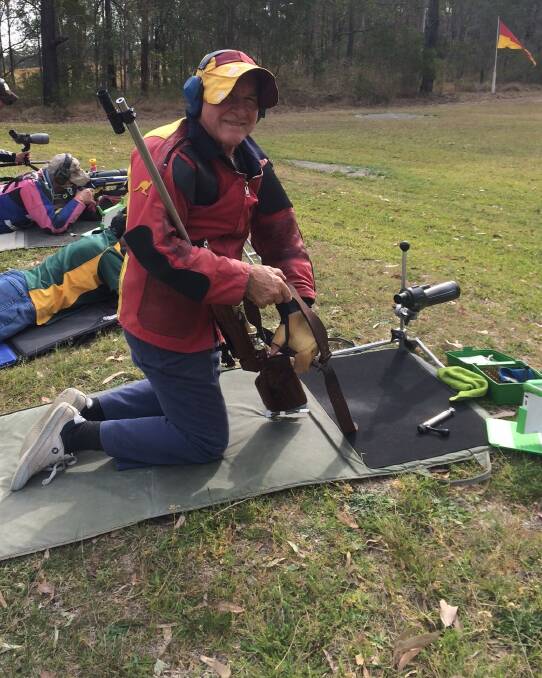 Max Purnell is striking form at the right time in Wingham Rifle Club's championship year.