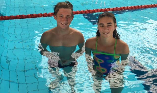 Forster Swimming Club members Dane Jeffery and Claire Van Kampen will contest the North Coast Short Course Championships at the Great Lakes Aquatic and Leisure Centre this weekend.