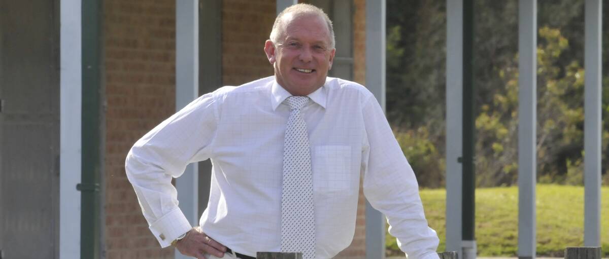 Seeking re-election: Football Mid North Coast chairman Mike Parsons.