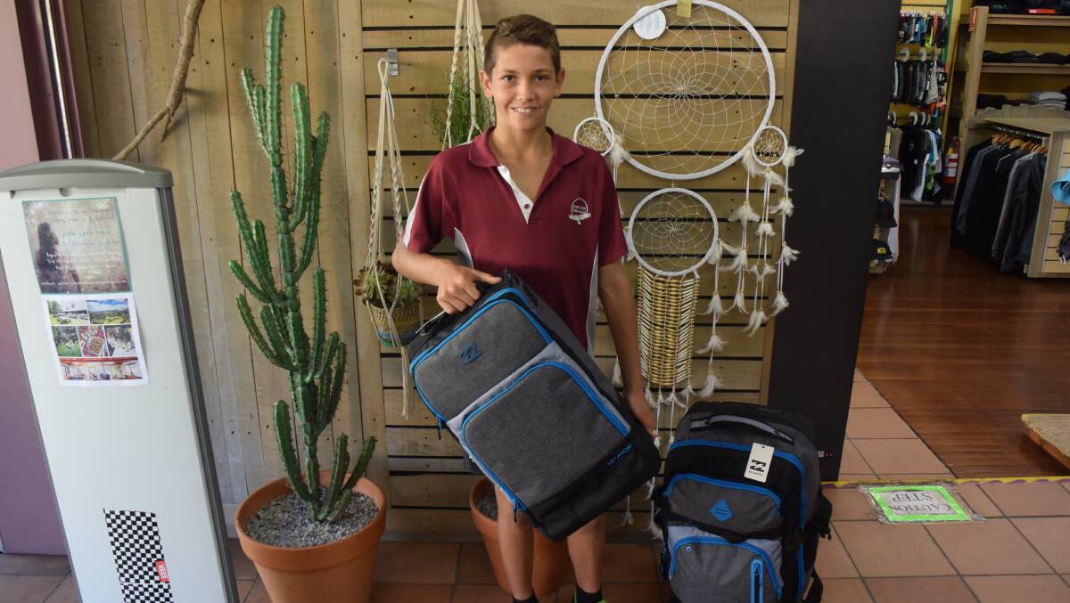 Versatile athlete Navren Willett from Taree West Public School has been selected in three Hunter representative sporting teams this year. He may make a fourth today when he tries out for the rugby union side.