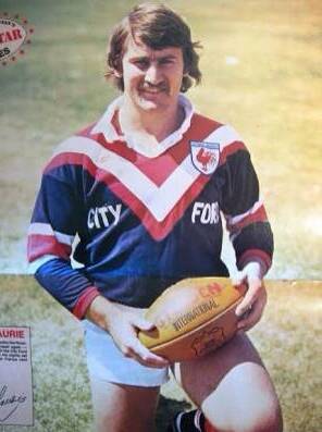 Robert 'Rocky' Laurie during his playing days with Eastern Suburbs. He'll be inducted into the Group Three Hall of Fame on November 25.