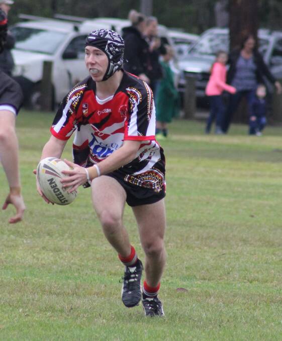 Jaxon O'Connor was a try scorer for Red Rovers under 15s.