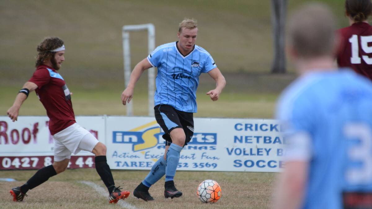 Jackson Witt scored four goals as Taree crushed Port FC 10-1 in the Football Mid North Coast Premier League clash at Omaru Park.