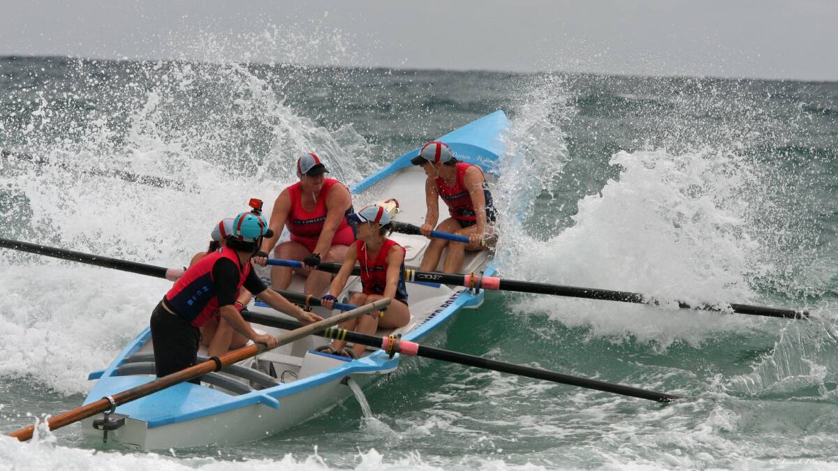 Taree Old Bar Surf Club's women's boat crew are hoping for a strong performance at the home beach in the North Coast Surf Boat Series round on Saturday.