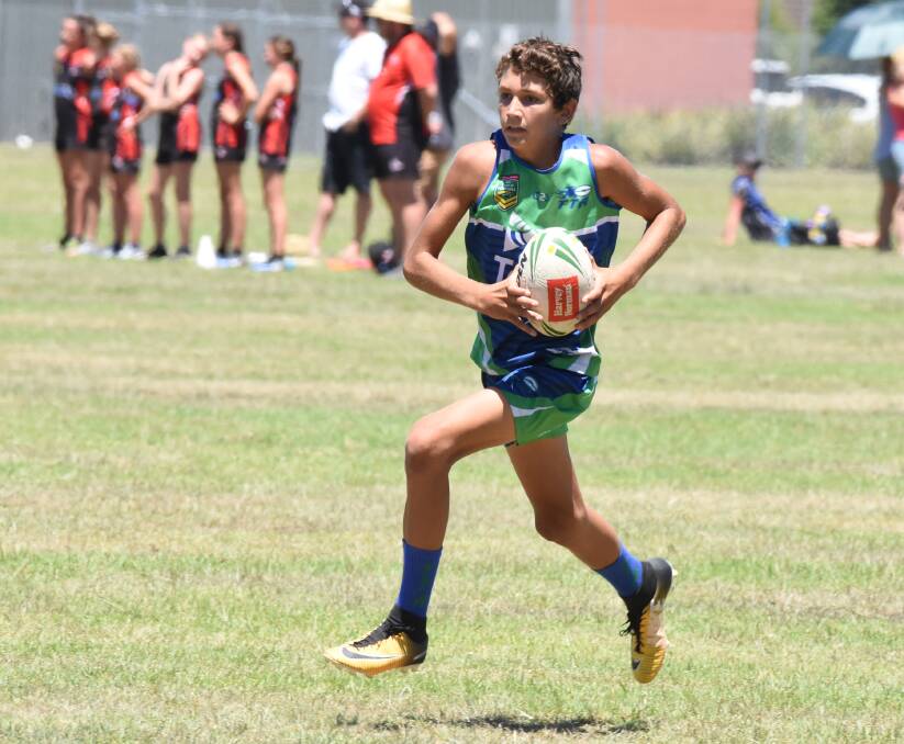 Navren Willett is one of the Taree players named to attend final selection trials for Northern Eagles teams to play in the State Regional Championships this year.