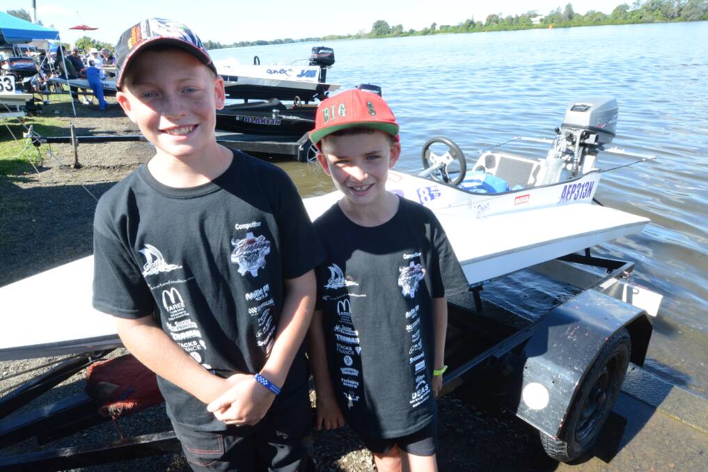 Brothers James and Troy Wright are expected to be among the Manning drivers who will contest the NSW junior powerboat championships on the Manning on May 27.