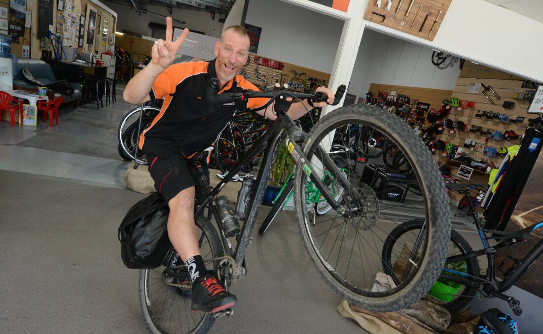 Michael Eyb will talk mountain bike riding on Friday Sport Talk this week with Mick McDonald.