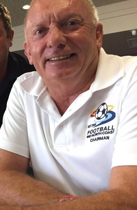 Football Mid North Coast chairman Mike Parsons.