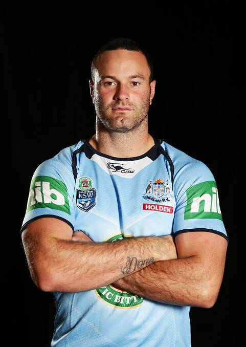 Boyd Cordner will become NSW's 19th State of Origin captain when he leads the Blues out tonight for the first game of the series against Queensland. Photo Matt King/Getty Images.