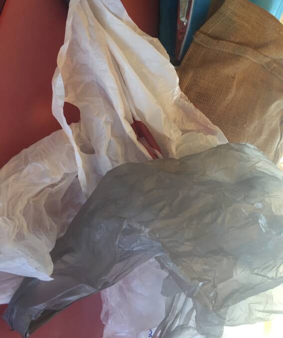 Plastic bag problems.