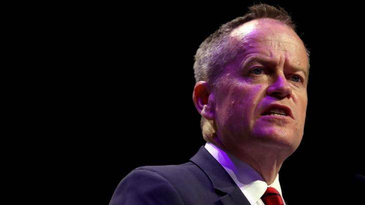 Bill Shorten says Labor will consider lowering the voting age if it wins the next election. Photo: Michelle Smith