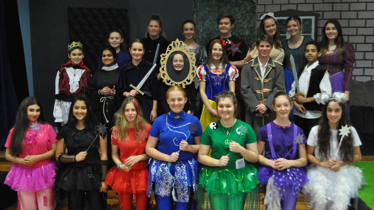 Meet the cast: Manning valley Anglican College students are busy rehearsing for their school production, Snow Off-White.