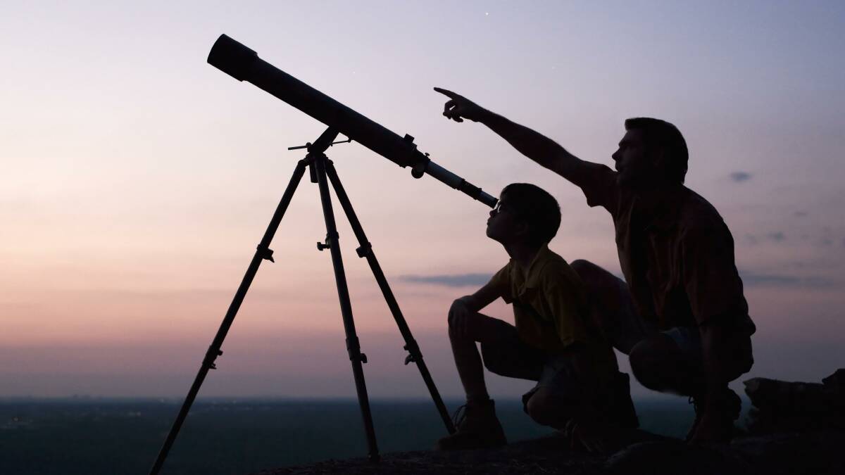 Even a small telescope will open up a world of wonders in the summer night sky
Photo: NBC