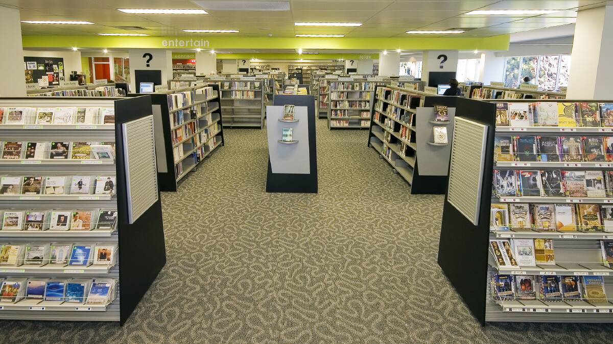 No longer silent zones: Libraries are a place for people to come together, relax and enjoy a range of modern facilities.