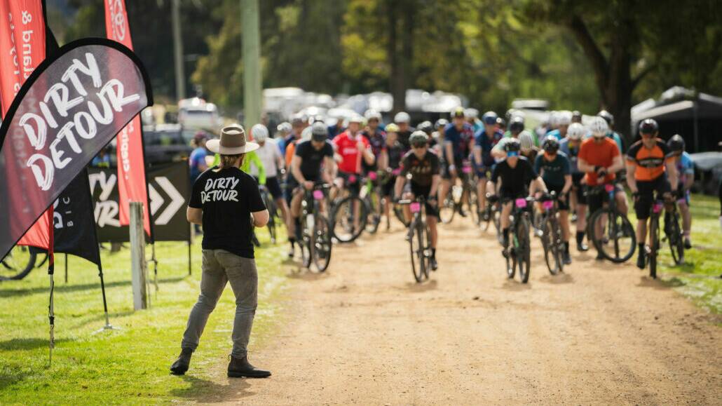 Dirty Detour is an adventure gravel cycling event in the foothills of Barrington Tops. Picture supplied