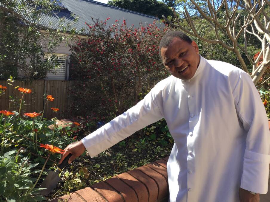 Father Raphael Kinare  knows a lot about the parable of the sower, but his mother got impatient when as a child he pulled up the flowers as well as the weeds.