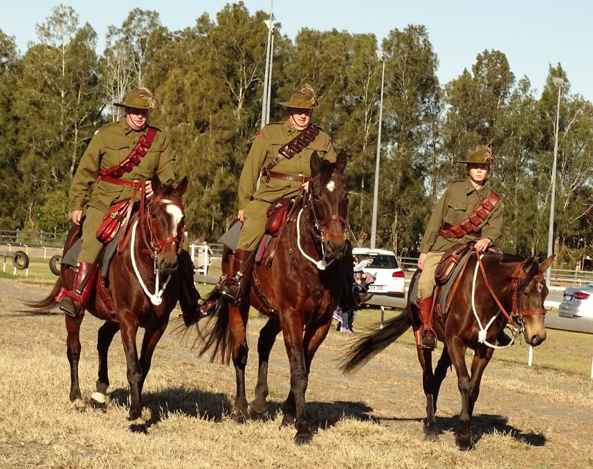 Austustralian Light Horsemen  will be lead the procession in full dress .