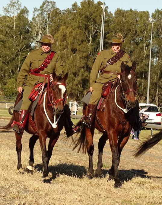 Austustralian Light Horsemen  will be lead the procession in full dress .