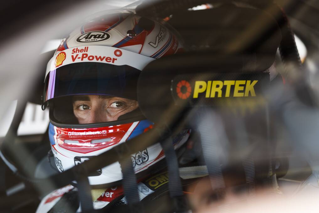 FRONT AND CENTRE: Fabian Coulthard is hoping to start this year's Bathurst 1000 from the front row of the grid.