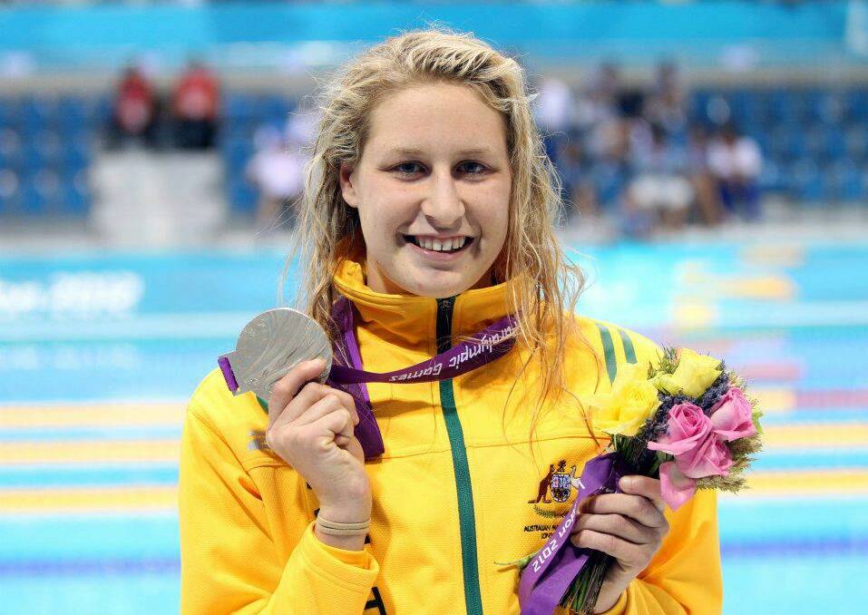 Paralympian swimmer Taylor Corry won 2 silver medals at the 2012 Summer Paralympics in  London for 100 metre backstroke and 200 metre freestyle. Photo supplied
