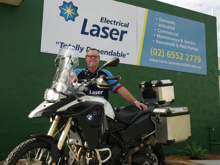 Local tradie takes to the road for mental health