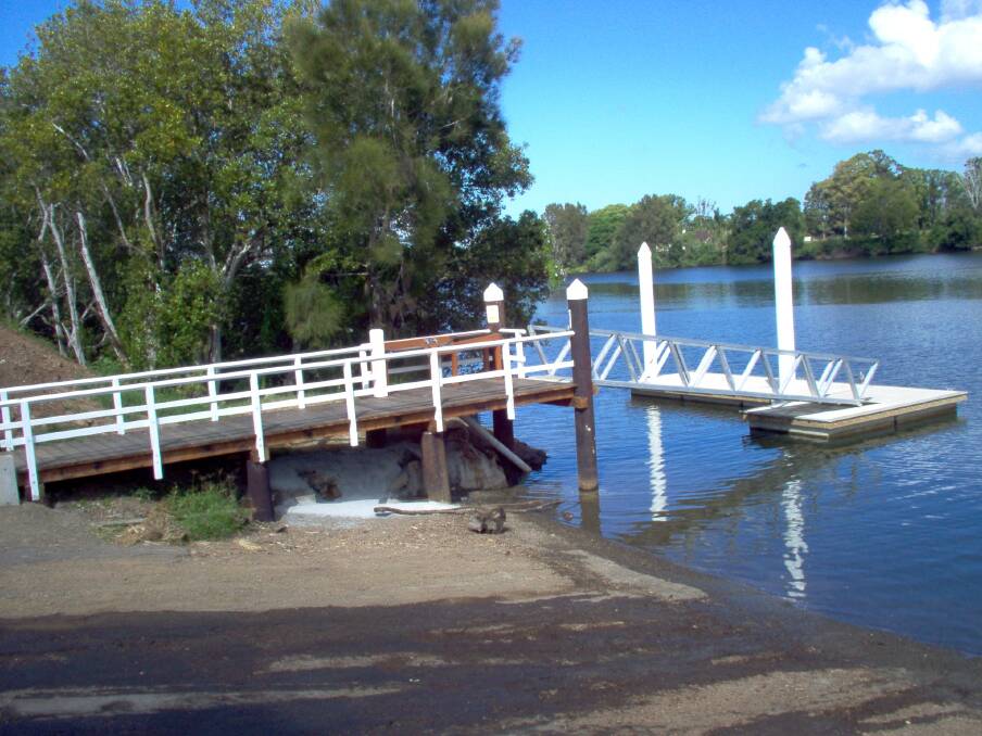 Kendall Boat Reserve in Cundletown before the project commenced. It was completed in March 2017. Photo supplied