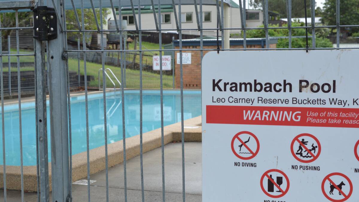 The 16 metre Krambach Pool was opened on April 18, 1987. It's unsupervised, free and open from September to March, seven days a weeks from 6am to 6pm.