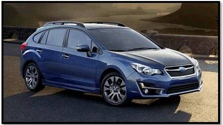A Subaru XV similar to the one pictured below was stolen. 
