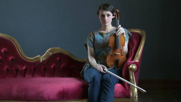 Former Australian String Quartet violinist Ioana Tache in Highly Strung.  