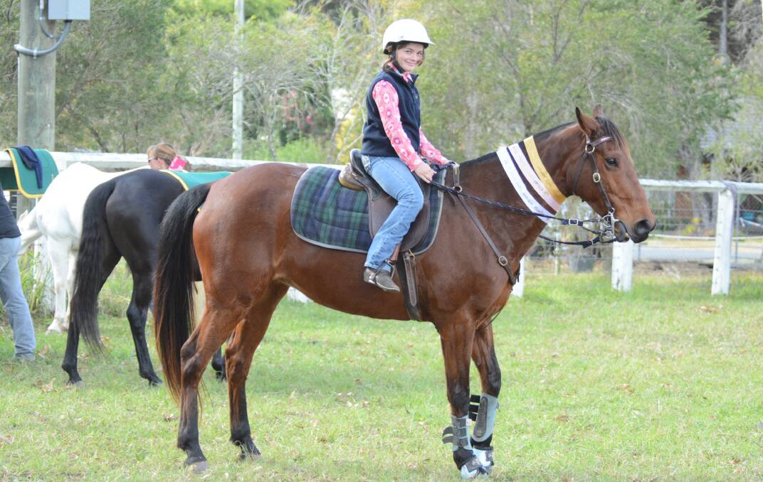 Jess Murray of Bunyah achieved 4th in bonfield bounce, 8th in the stock ride and 3rd in the barrel race. 