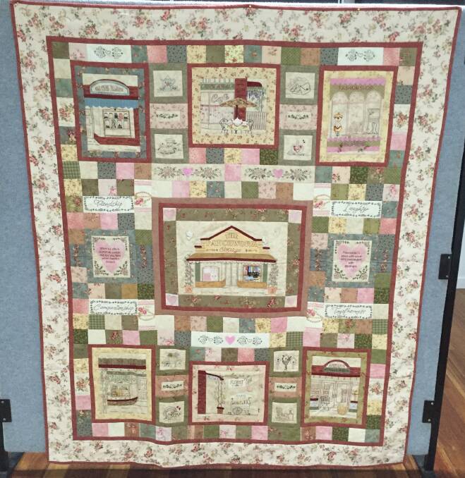 The Girl's Day Out quilt. 