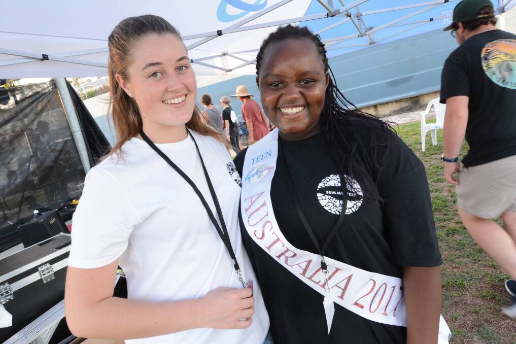 Marylyn Sendah attends many community events including Manning Youth Action Team's Summerfest. 