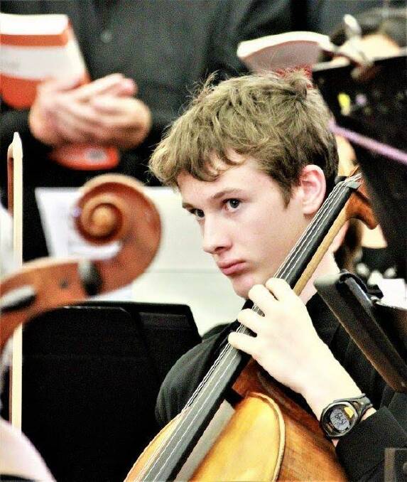 2016 James Hannah-Sinfonia MNC Scholarship winner, Miguel Guthridge.  