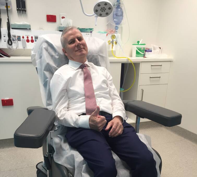 Small Business Minister and rural NSW Nationals MP Michael McCormack recovering in hospital today.