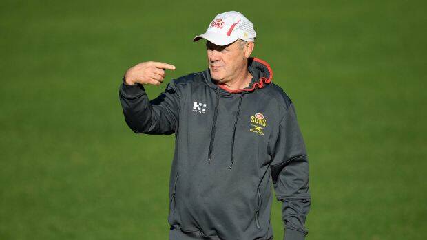 Rodney Eade has been sacked as Gold Coast coach. Photo: AAP
