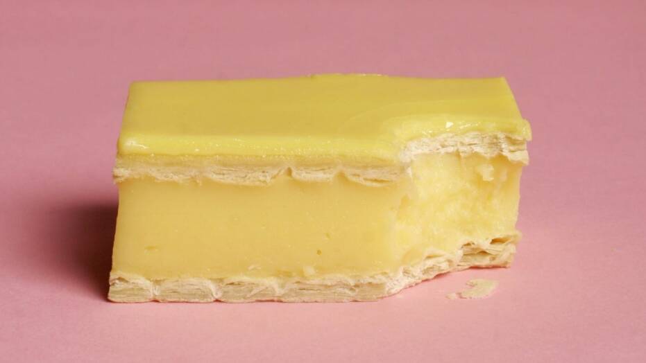 The great vanilla slice. Photo supplied