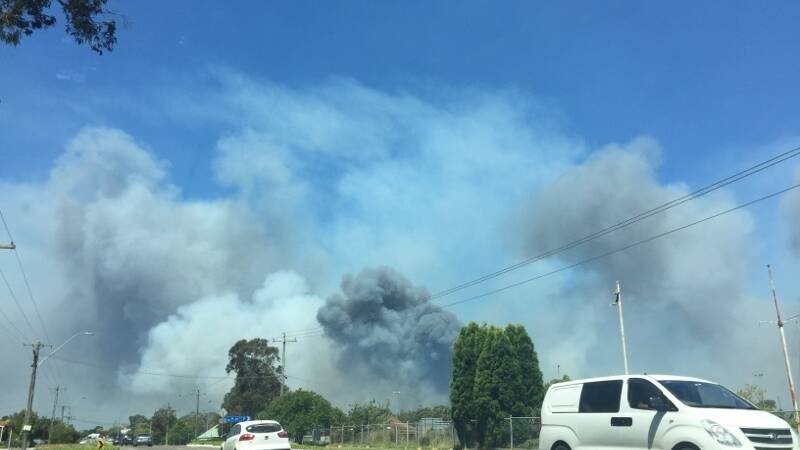 Hunter bushfires day two